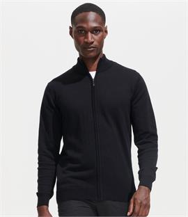 SOLS Gordon Full Zip Cotton Acrylic Cardigan